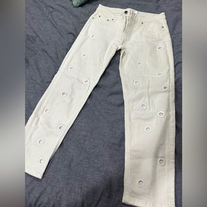 Victoria, Beckham, white jeans for sale size 27